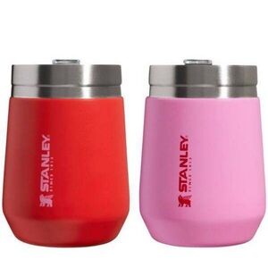 Stanley & Target Red and Pink Insulated Tumblers